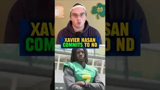 Marcus Freeman and the #Irish pick up an early recruiting win for 2027 😤 #Football #edits #shorts