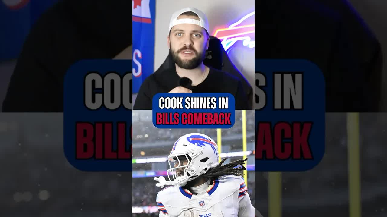 #Bills RB James Cook was excellent in New England 🔥 #buffalobills #newenglandpatriots #jamescook