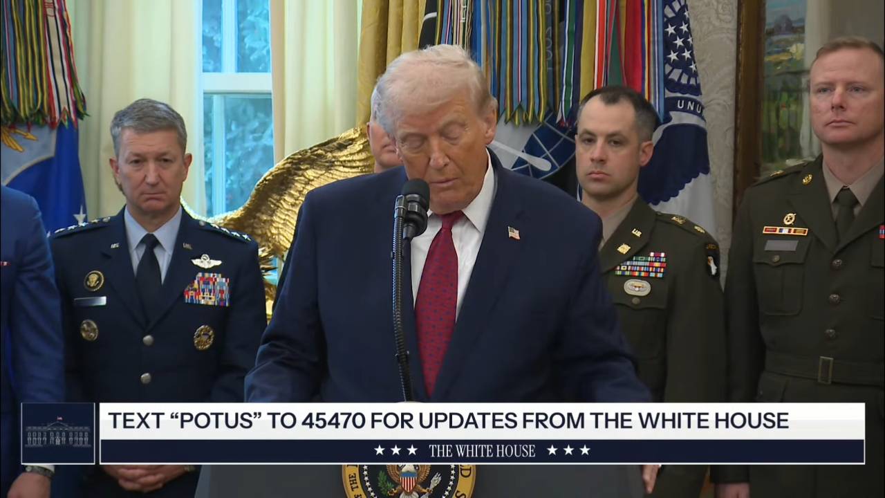 White House - President Trump: “Our Armed Forces have already conducted nearly 13,000 patrols along the border”