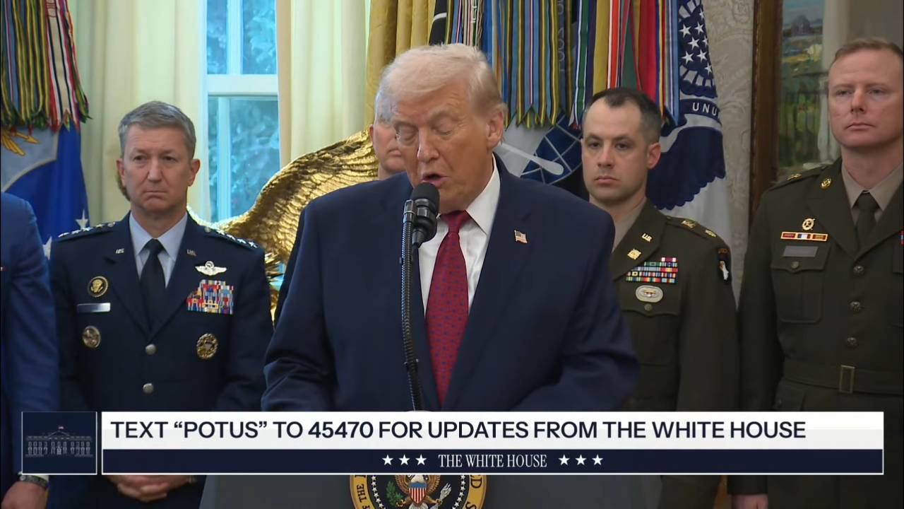 White House - President Trump: “For the past 7 months 0 illegal aliens have been admitted to the United States”