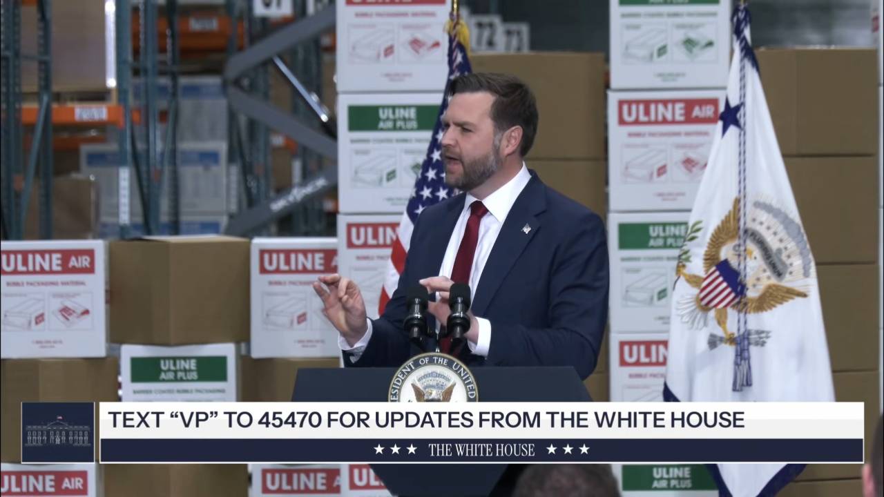 White House - VP Vance: “We want to empower people who want to work with their hands to earn a good wage”