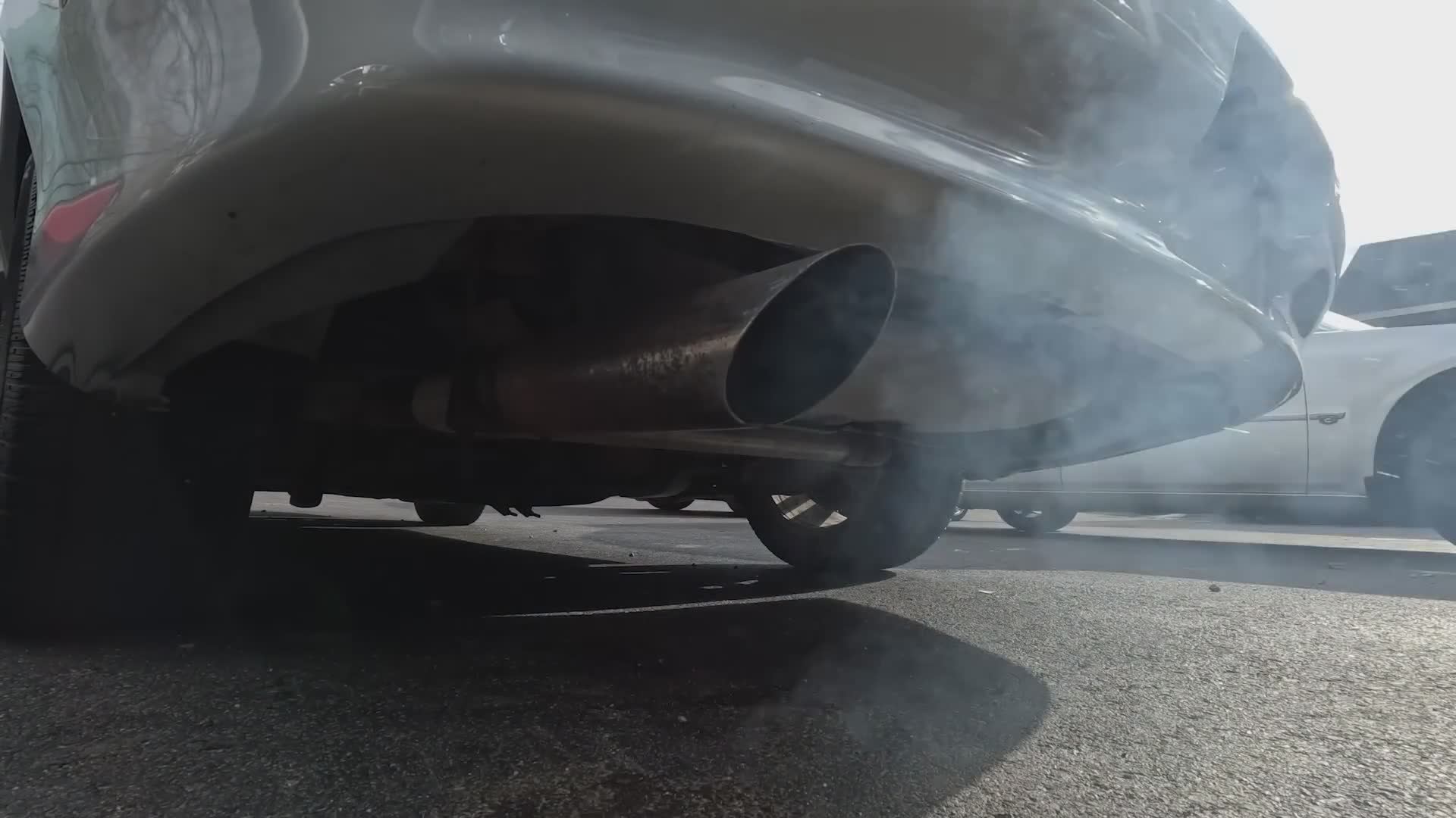 Repossessed low mileage muscle car destroyed by previous owner