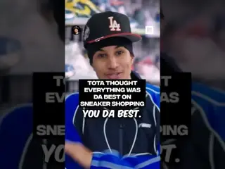 Tota thought everything was da best on #SneakerShopping 😂