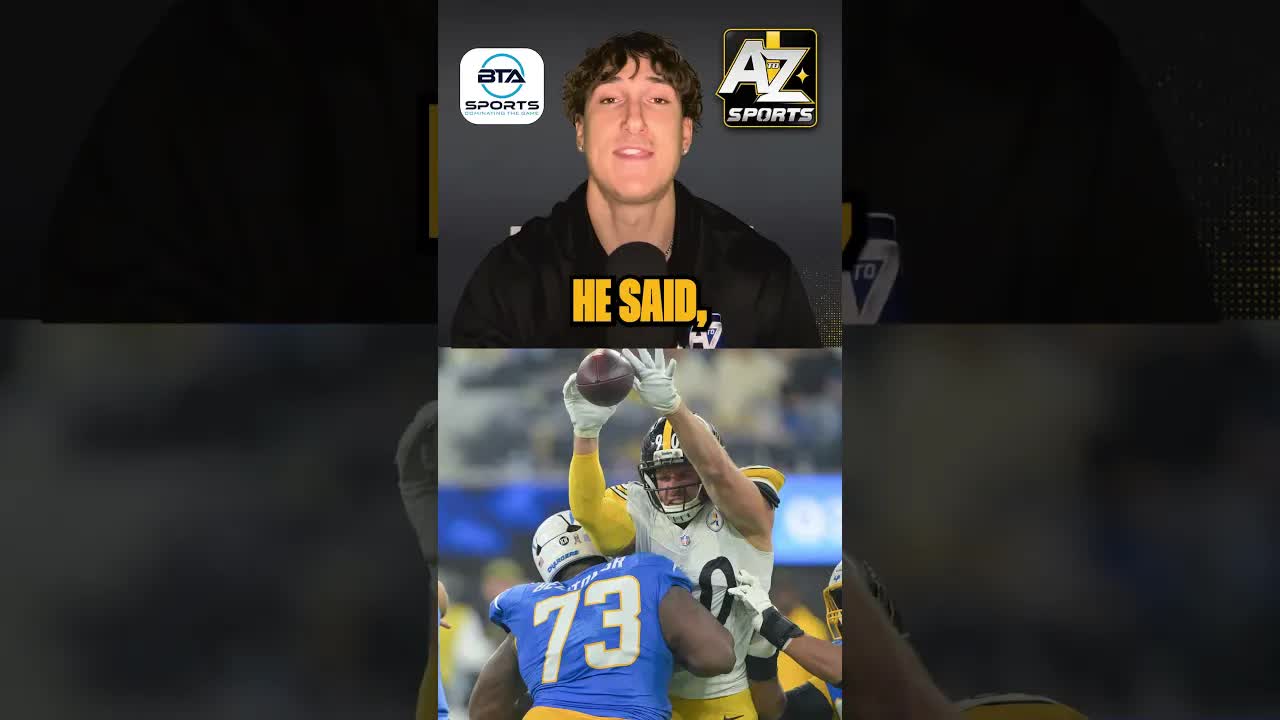 Seriously, what’s going on with TJ Watt? #steelers #fypシ #nfl #pittsburgh #nflnews #football