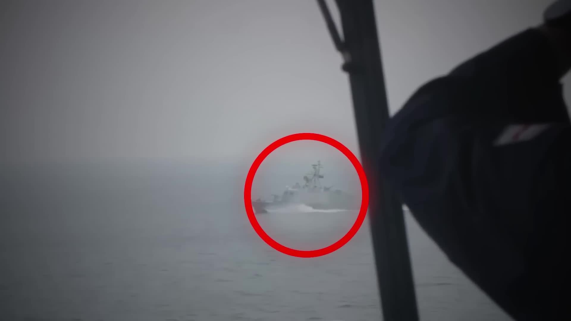 Chinese intelligence vessel shadows British carrier