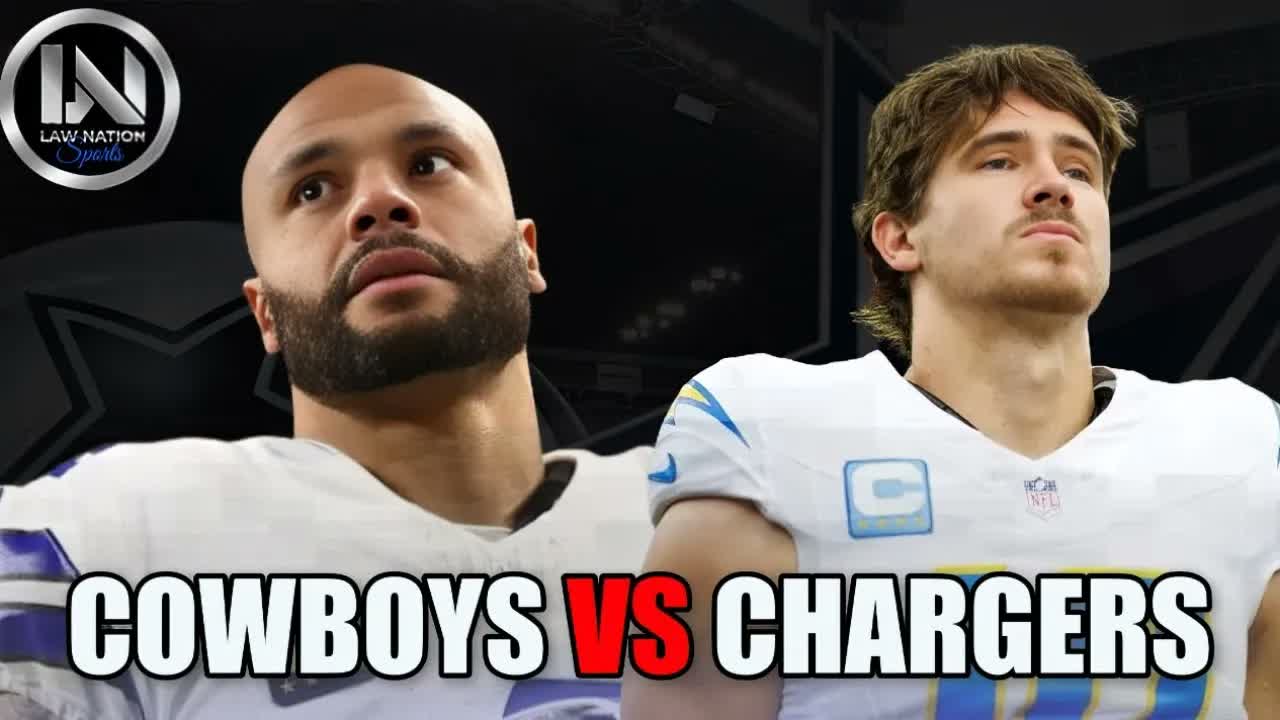 Cowboys VS Chargers Live Reaction by Law Nation Sports + More