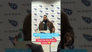 #Titans DL Jeffery Simmons loves his QB🤣 #jefferysimmons #camward #atozsports #merrychristmas #nfl