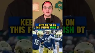 Look for Hola to make an impact from Day One with the #Irish 👀 #NotreDame #football #edit #shorts