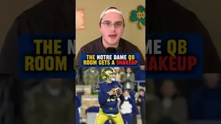 The #Irish QB recruit is going to be on campus sooner than expected 👀 #NotreDame #football #shorts