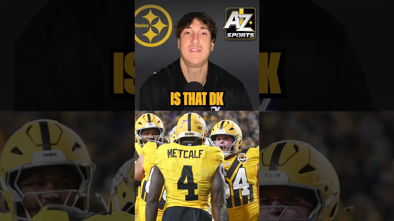 This is the worst case scenario for the #Steelers... #DKMetcalf #pittsburgh #nfl #fyp #fypシ #shorts