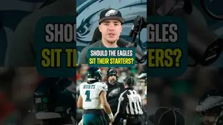 The #Eagles Need To KEEP PLAYING Their Starters, To Gain Momentum For The Playoffs 👀 #eaglesnews