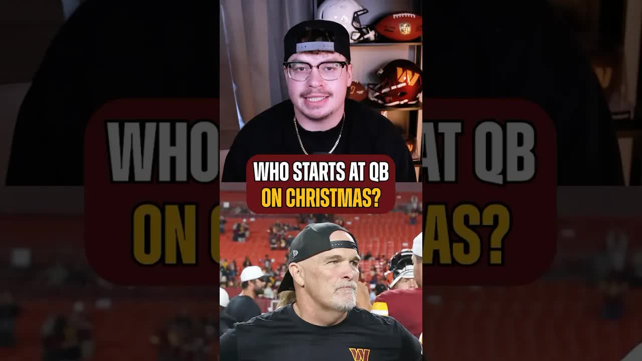 Who would you like to see the #Commanders play at QB on Christmas? #quarterback #christmas #nfl episode artwork