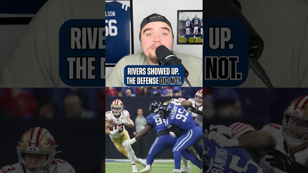 The #colts playoff hopes are on their last leg after the defense FAILED Rivers and the offense episode artwork