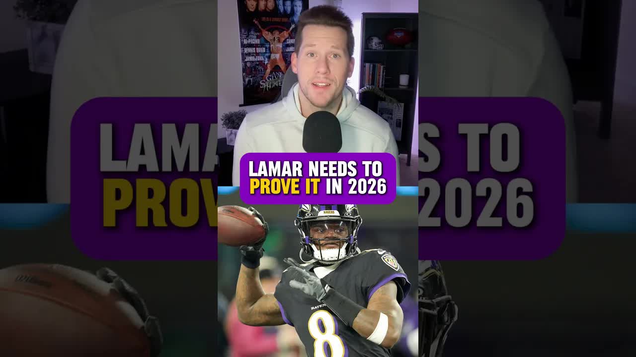 The #Ravens should make Lamar Jackson to PROVE he’s worth a new record setting contract in 2026…
