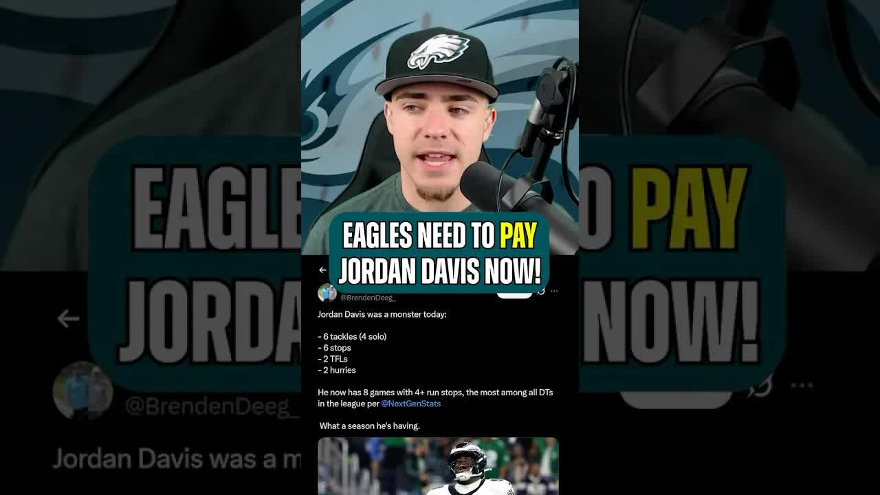 Jordan Davis Is Having A BREAKOUT Season For The #Eagles #philadelphiaeagles #eaglesnews #nfl episode artwork