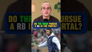 The #Irish lost two key backs but have young talent on the way 👀 #NotreDame #football #edit #shorts