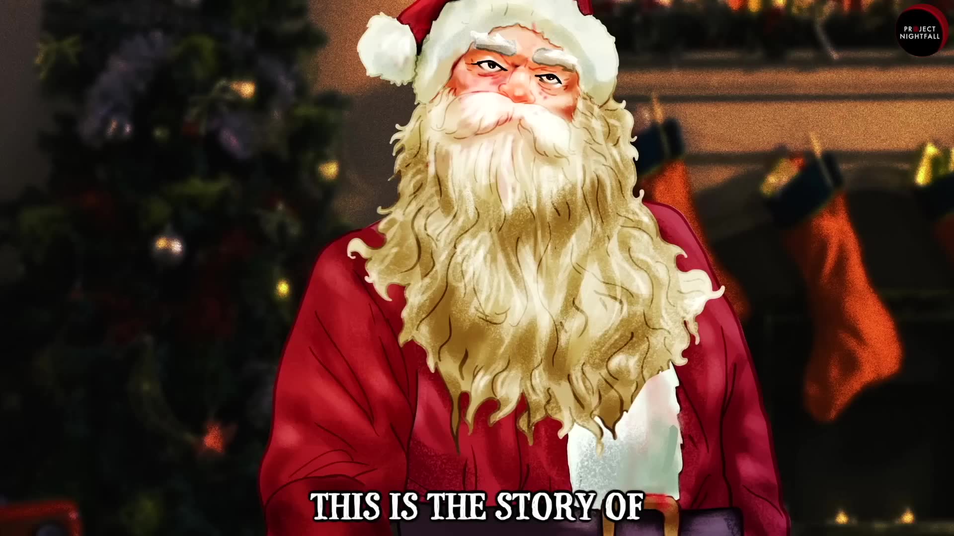 The horror story of Santa Claus