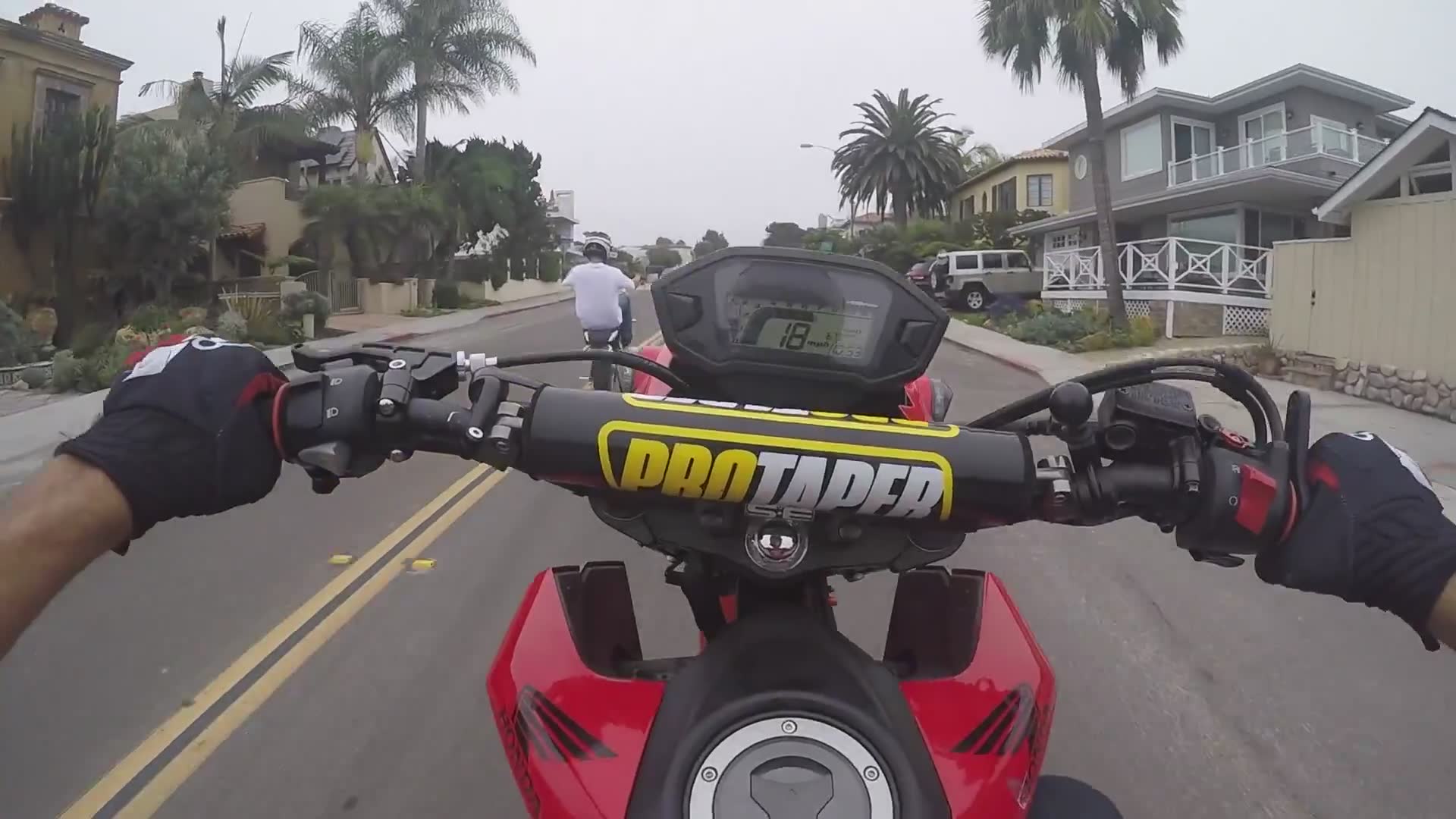 Exploring San Diego by motorcycle