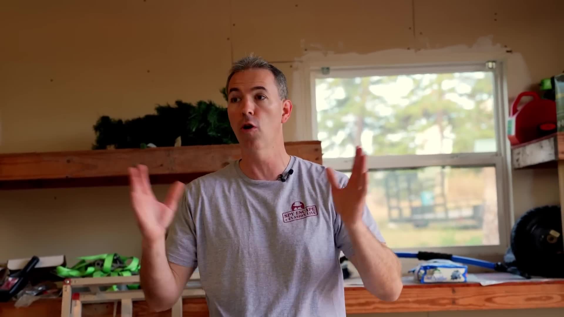 Quick home escape strategy for fires