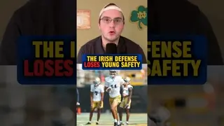 Blair is out but it’s a testament to the program that Marcus Freeman has built 👀 #NotreDame #edit