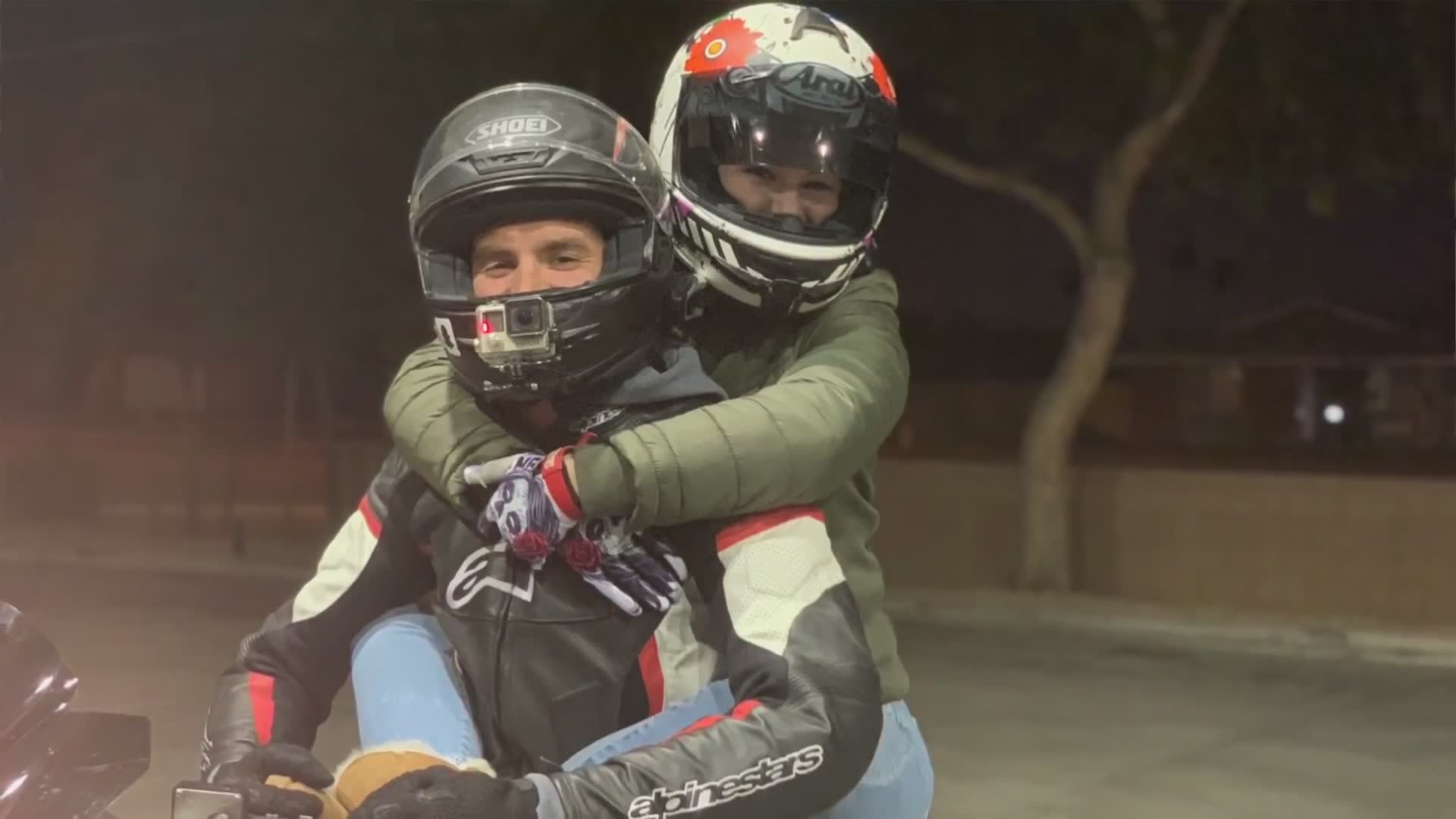 Social media organized gathering brings local riders together