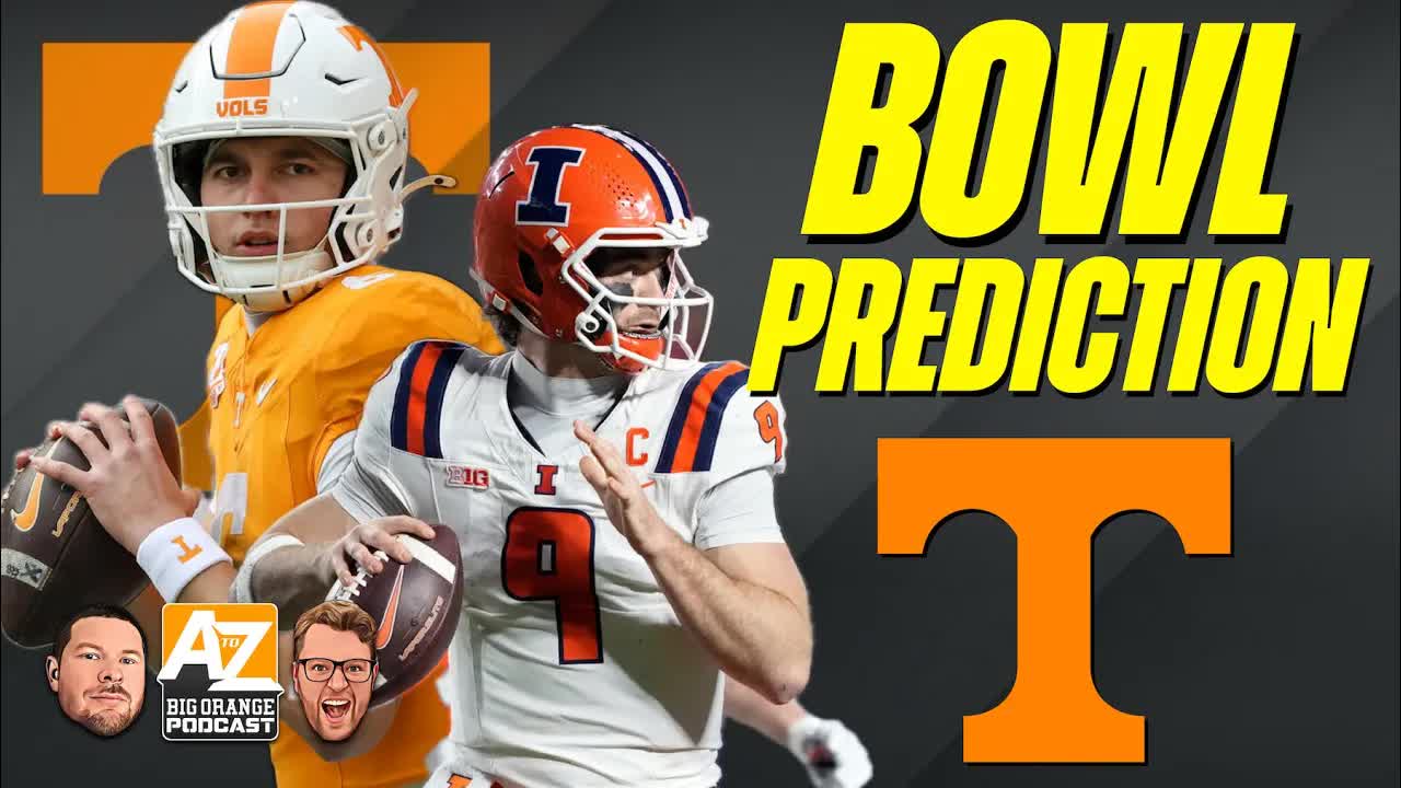 PREVIEWING and PREDICTING the Tennessee vs. Illinois bowl game! +transfer portal talk episode artwork