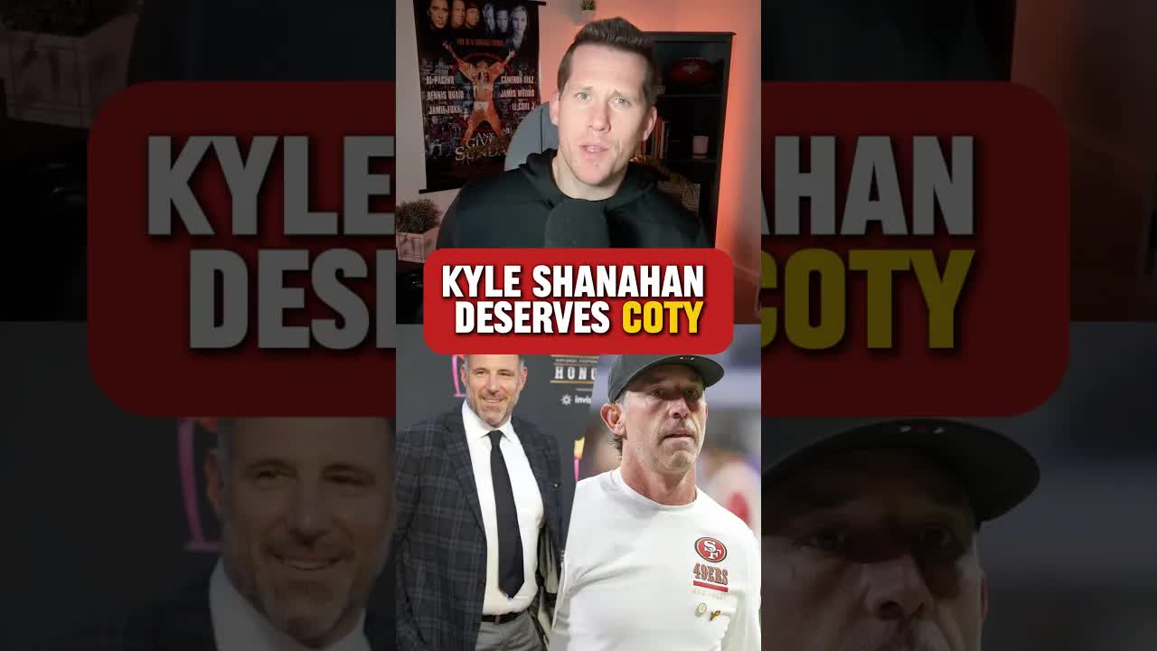 Kyle Shanahan’s best year yet with the #49ers should win him Coach of the Year…