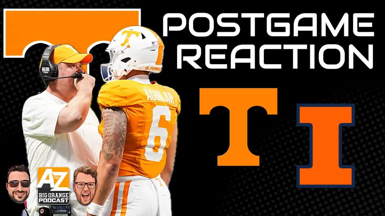 LIVE POSTGAME REACTION: Tennessee-Illinois episode artwork
