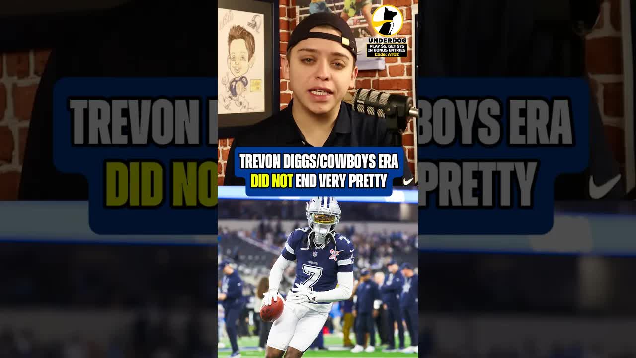Trevon Diggs and the #Cowboys have officially parted ways, and it was NOT PRETTY #trevondiggs episode artwork