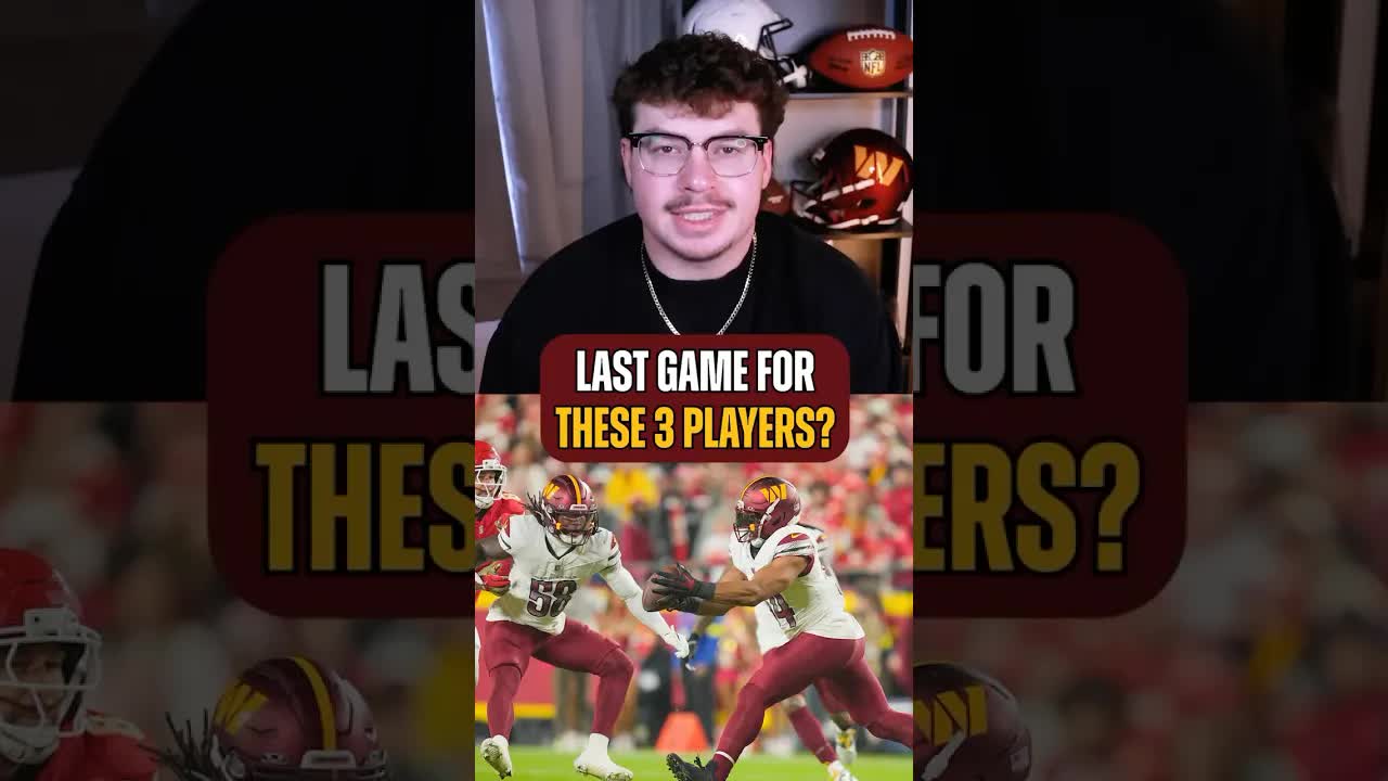 It could be the final time for these guys in a #Commanders jersey. #washingtoncommanders #atozsports episode artwork