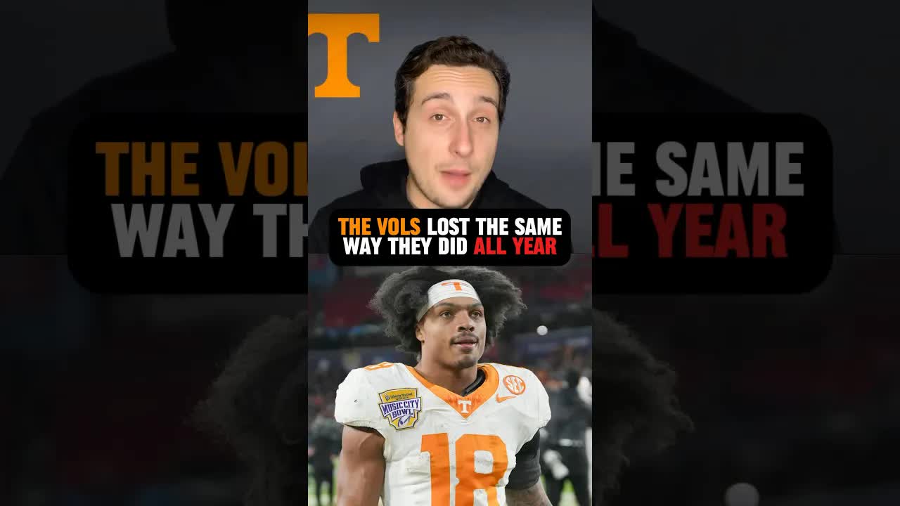 More of the same from the #Vols in their loss to Illinois 💔 #Tennessee #football #edit #shorts