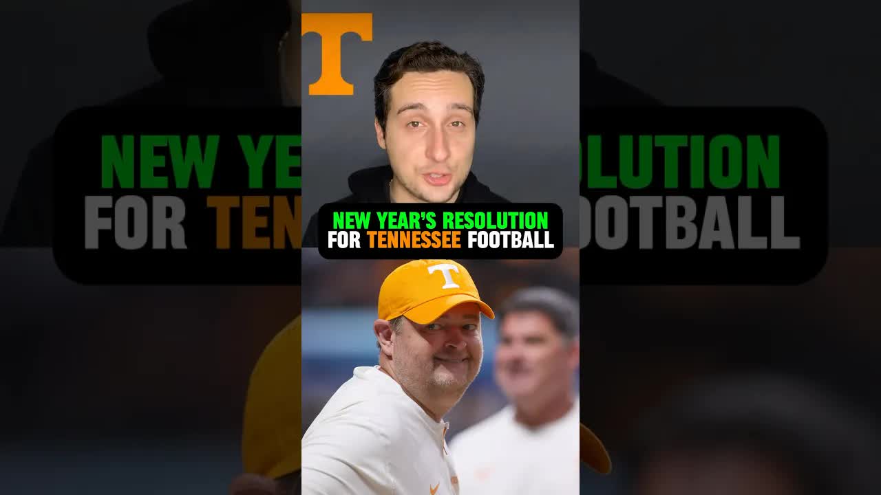 Heupel and the #Vols need to leave the off the field drama in 2025 🍊 #Tennessee #football #shorts