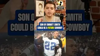 Son of #Cowboys legendary RB Emmitt Smith has declared for the #NFLDraft 👀 #shorts #football