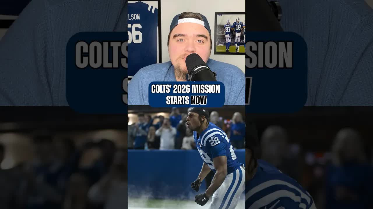 These should be the #colts BIGGEST GOALS for 2026 #indianapoliscolts episode artwork