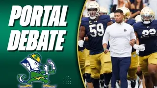 The BIGGEST transfer portal debate for the Notre Dame Fighting Irish