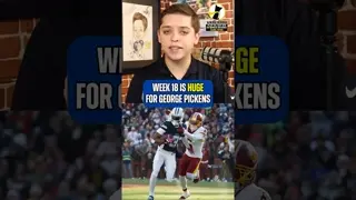 Week 18 is a huge day for Pickens’ future with the #Cowboys 👀 Play Underdog Fantasy w/ code ATOZ⬇️