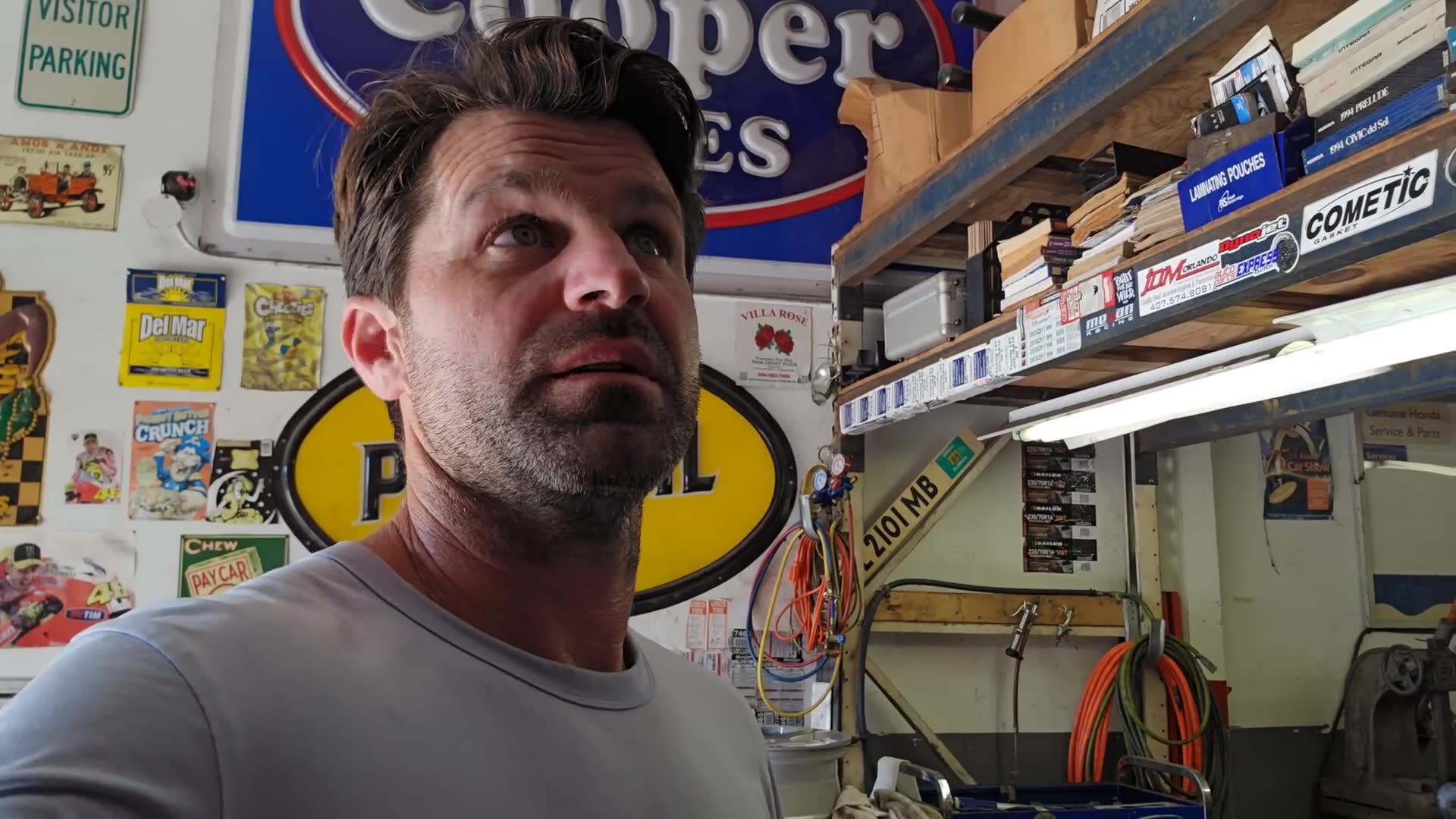 Discovering thousands in parts value at new shop location