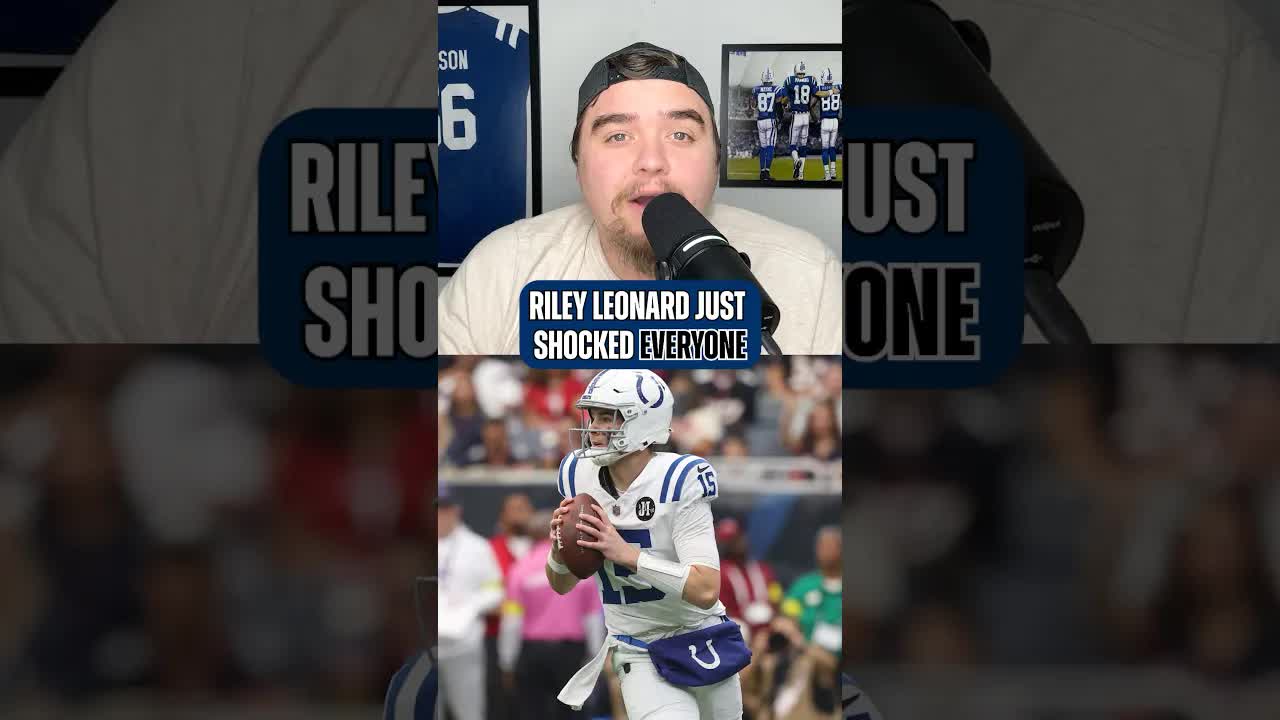 #Colts Riley Leonard BALLED OUT in Indianapolis Week 18 loss to the Texans episode artwork