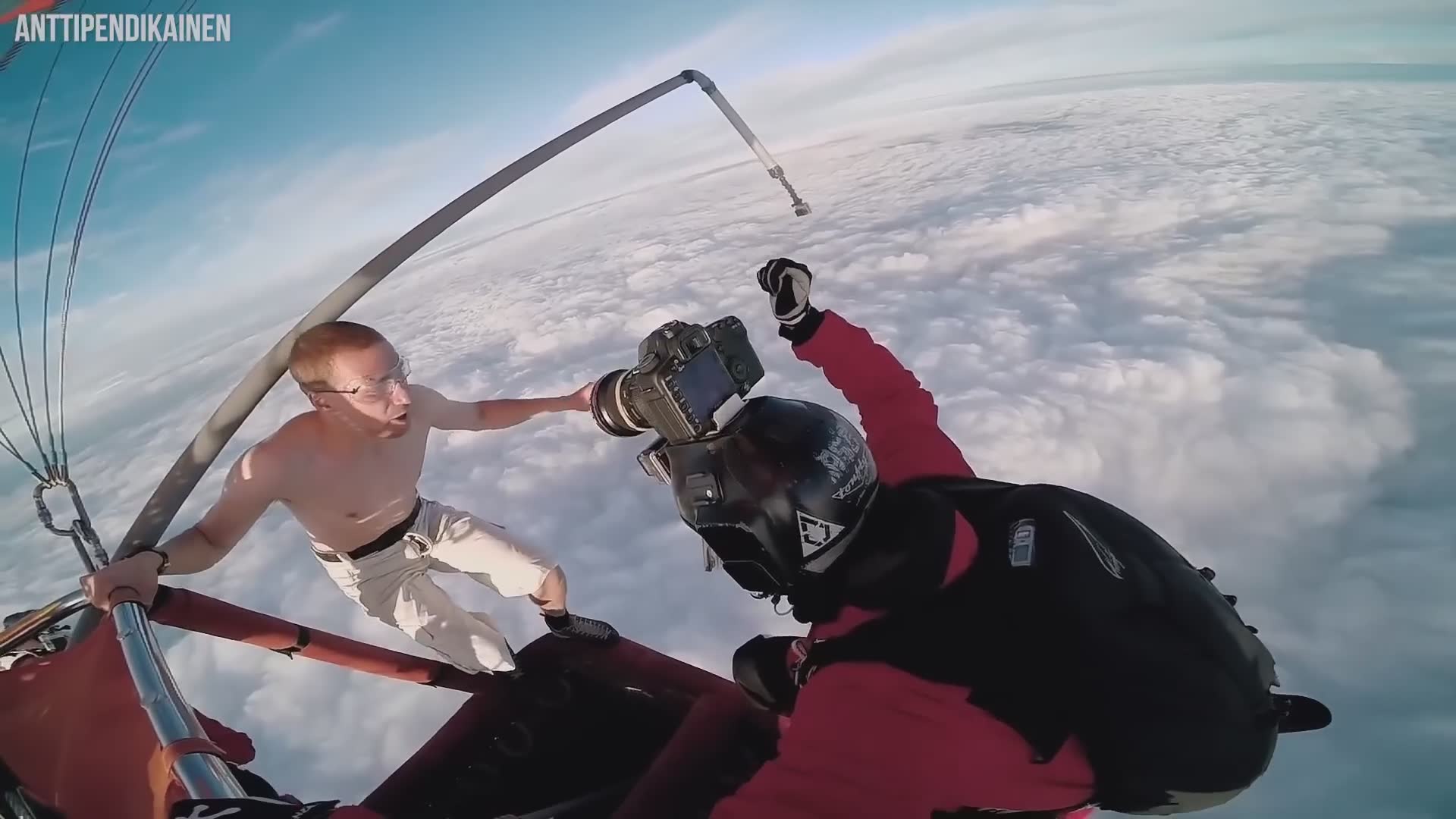 Daredevil's mid-air catch saved him from certain death