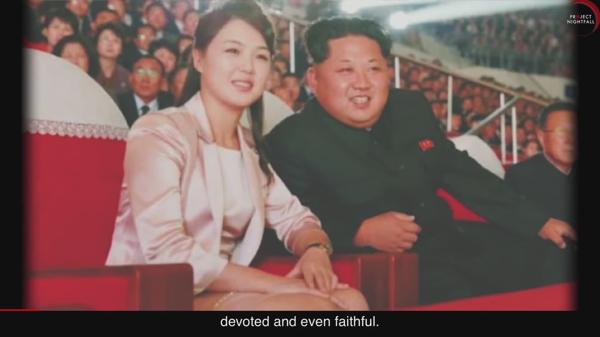 Dictator's controlling treatment of wife behind closed doors