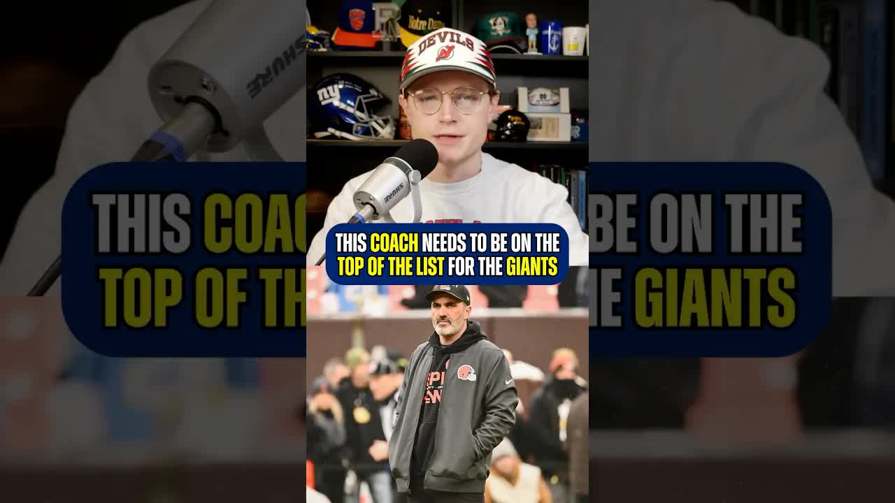 Stefanski has exactly what the #Giants need in their next HC. #newyorkgiants #clevelandbrowns #nfl episode artwork