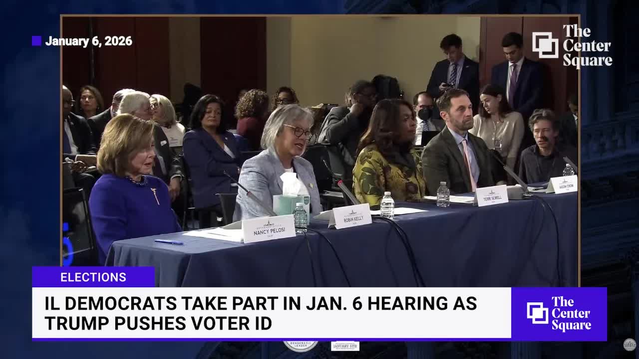 IL Democrats take part in Jan. 6 hearing as Trump pushes voter ID