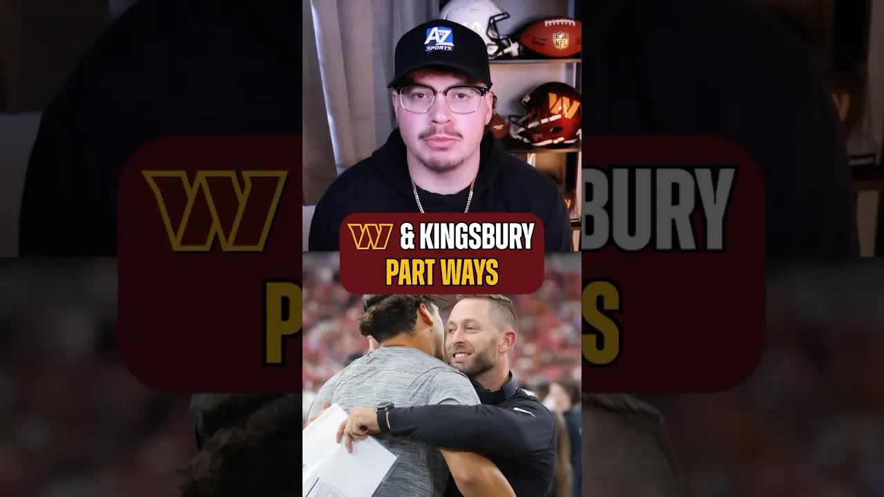 The #Commanders chaotic offseason begins. #washingtoncommanders #atozsports #kliffkingsbury #nfl episode artwork