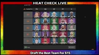 Drafting The Best Possible NBA Starting Lineups For $15