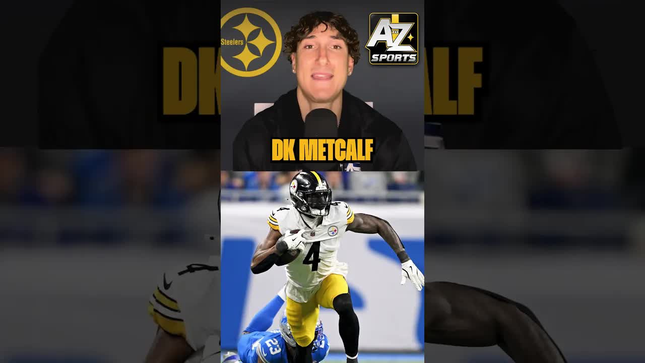 Thank goodness DK Metcalf is BACK! #steelers #pittsburgh #nfl #fyp #fypシ #shorts #shortsfeed