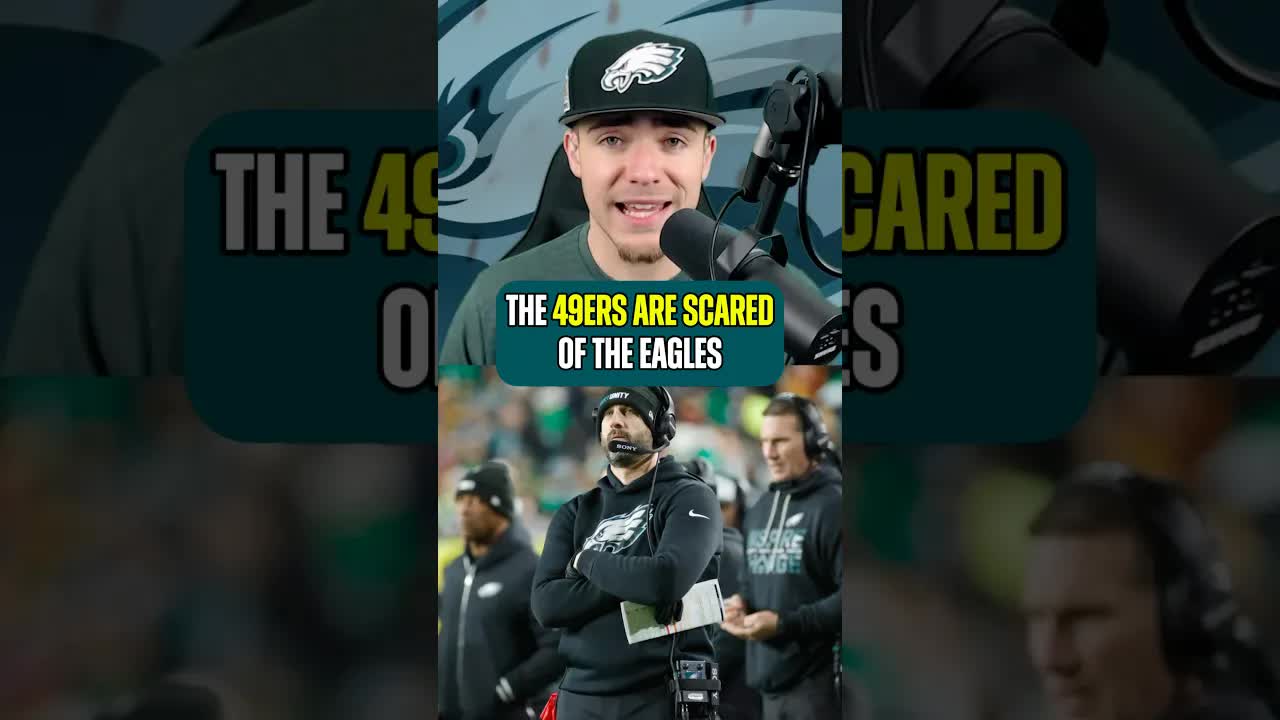 The 49ers ADMITTED They Are SCARED Of The Eagles! #philadelphiaeagles #nfl episode artwork