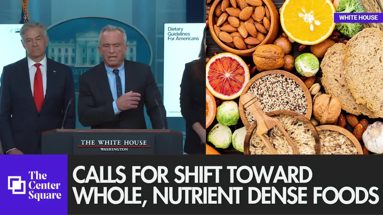 RFK Jr. calls for shift toward whole, nutrient dense foods