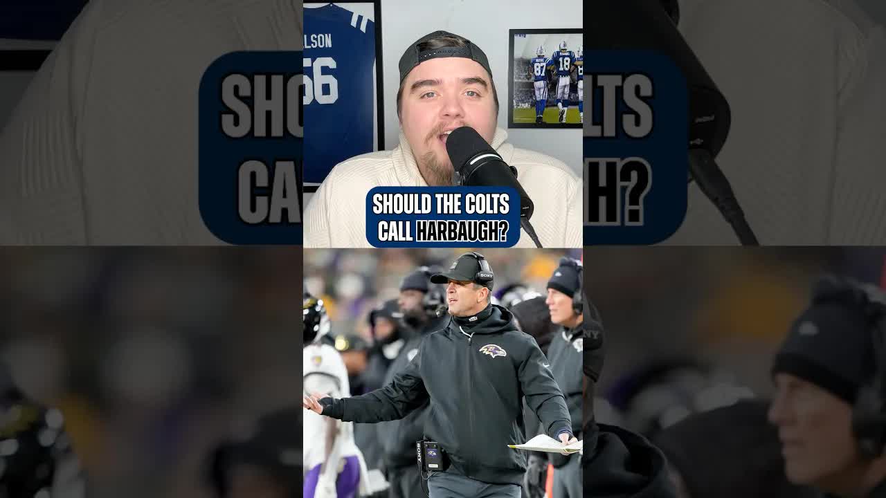 Is John Harbaugh to the #Colts as crazy as it sounds? #indianapoliscolts episode artwork