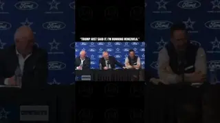 #Cowboys Jerry Said like “TRUMP JUST SAID IT. I’M RUNNING VENEZUELA.”
