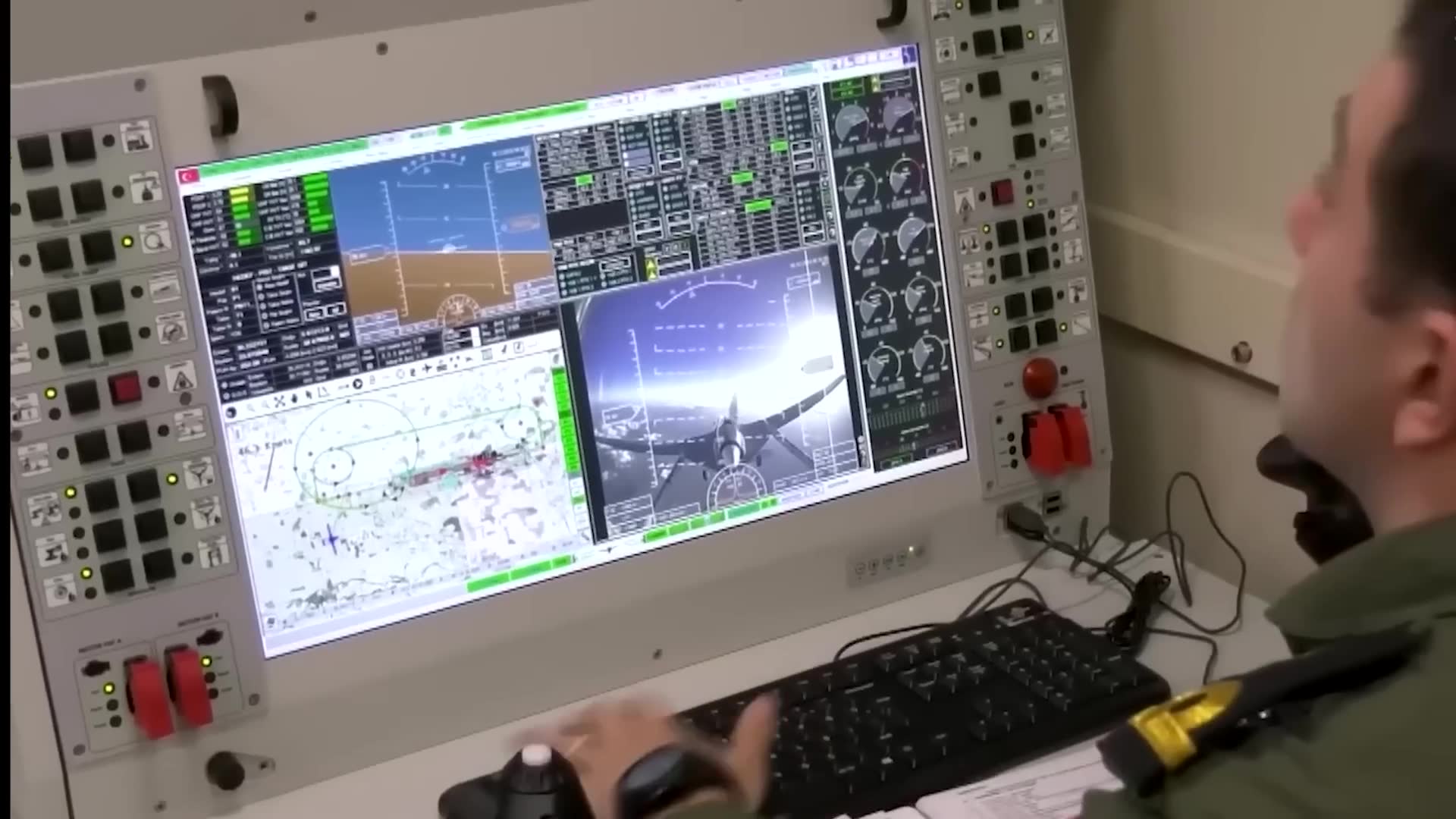 Ukrainian maritime drone attacks Russian vessel